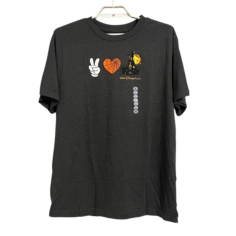 Walt Disney World Peace Love & Disney Halloween TShirt